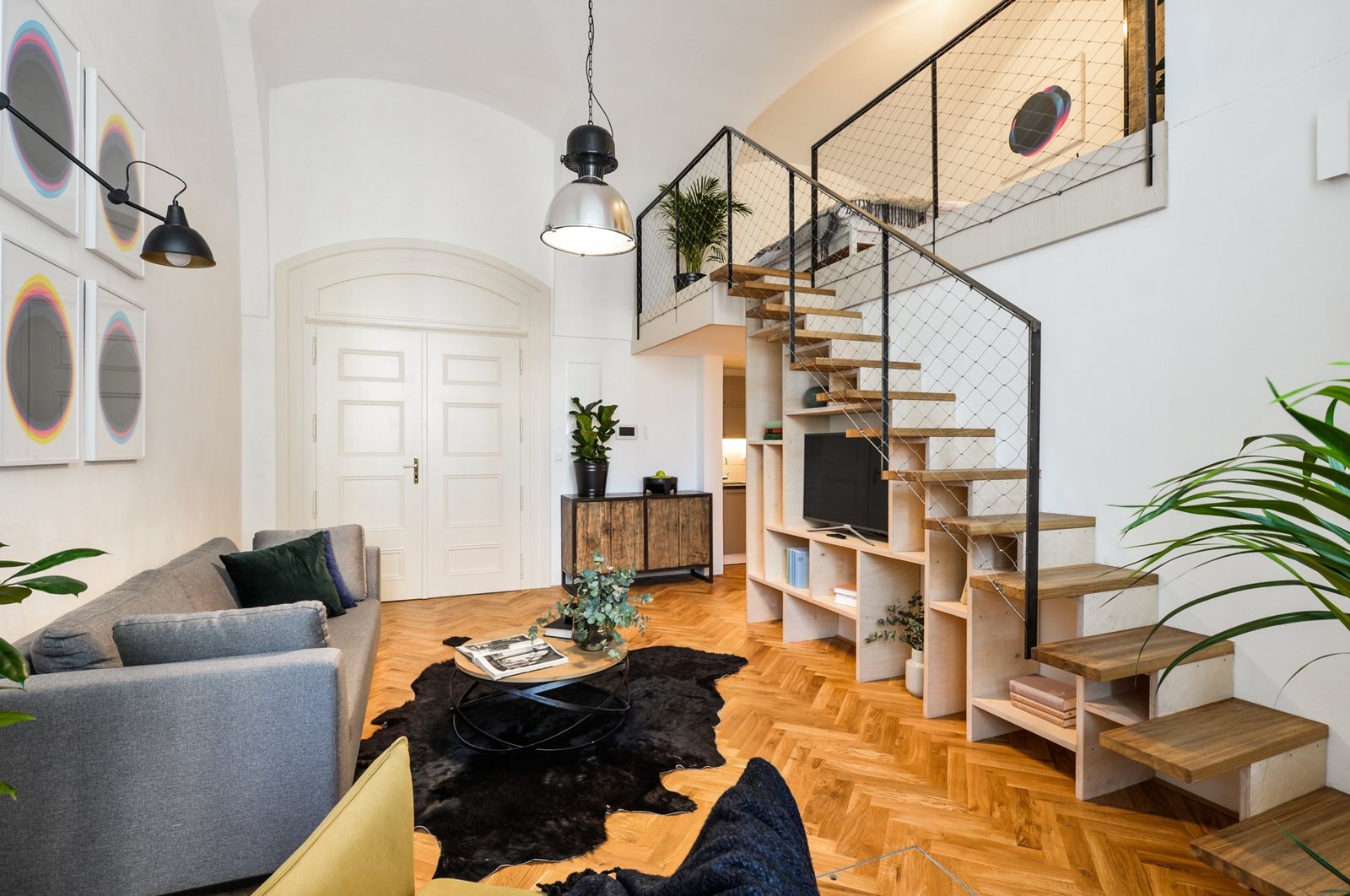 Apartmán Begonia s vestavěným patrem na spaní